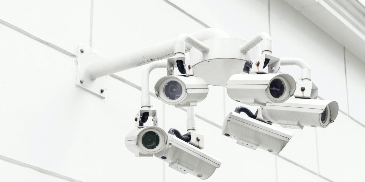 Wall mounted Surveillance camera